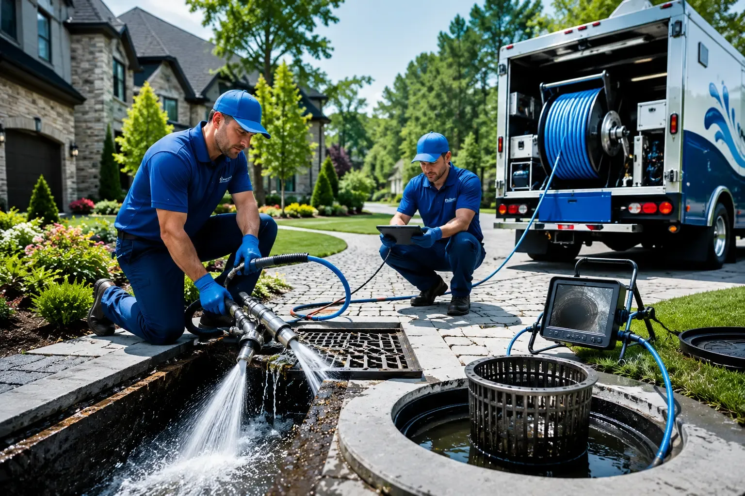 Local outdoor drain cleaning professionals in Belding, MI